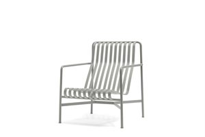 HAY - HAVE-LOUNGESTOL - PALISSADE LOUNGE CHAIR HIGH - HIGH SKY GREY